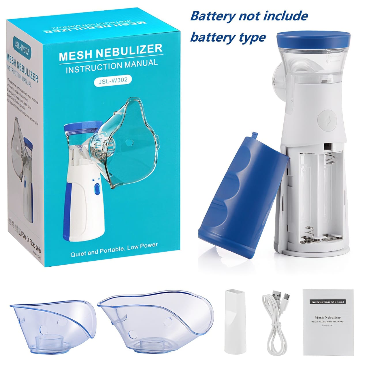 š¬ļø Portable Nebulizer⢠ā Breathe Easy, Anywhere, Anytime!