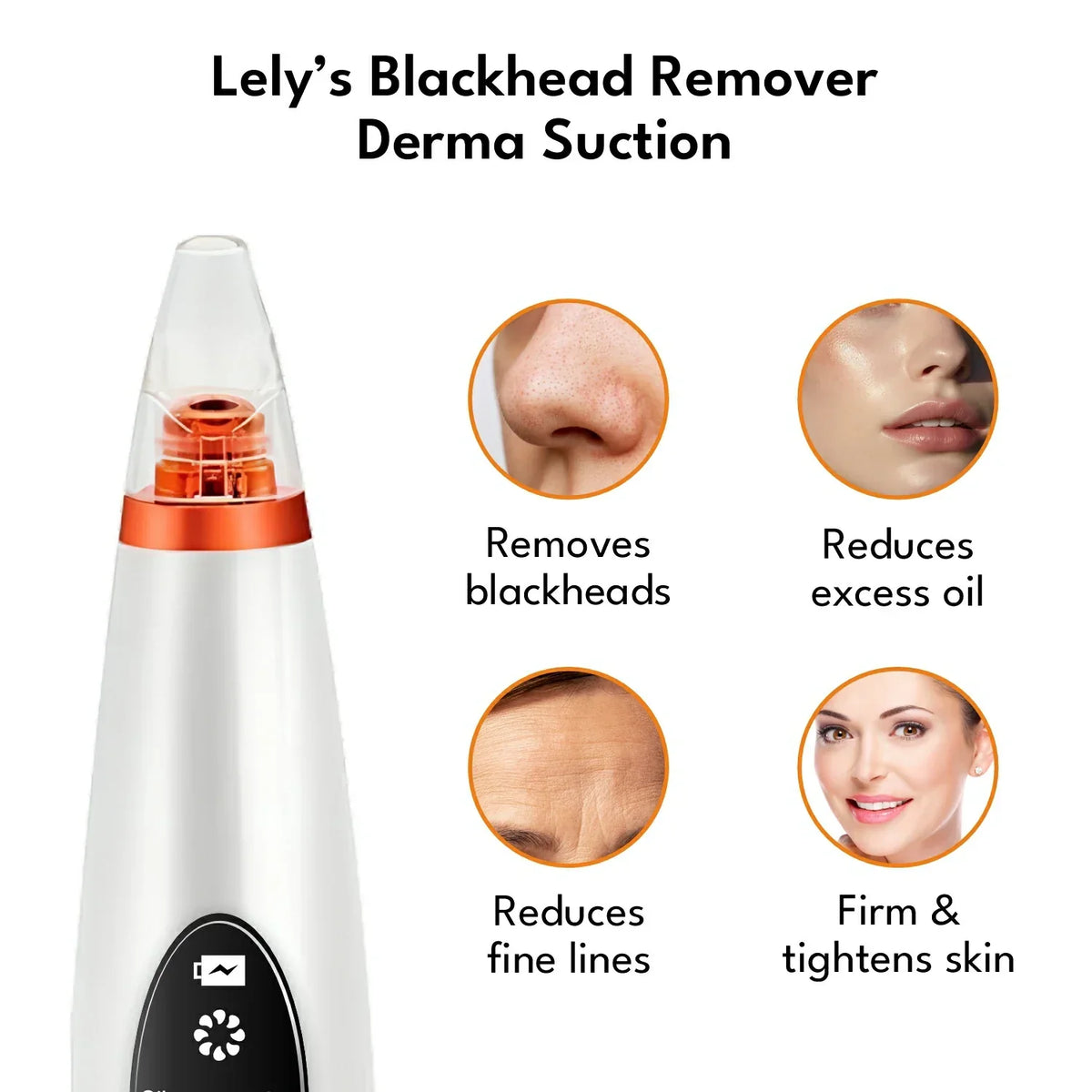 "GlowSkin™ Portable Blackhead Remover"